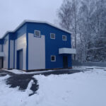 Производственное здание из сэндвич-панелей
